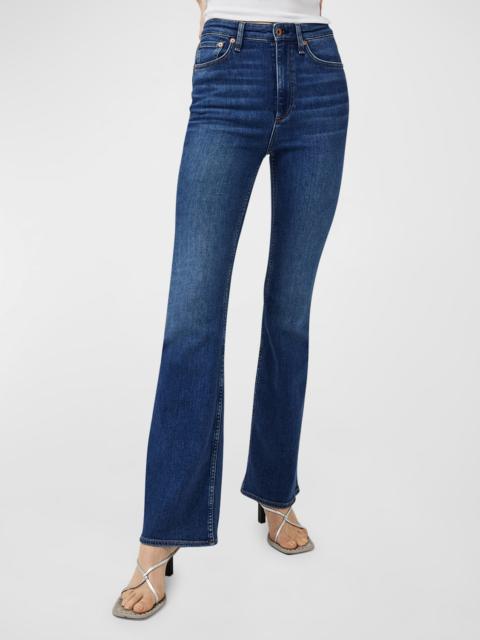 rag & bone Casey High-Rise Flare Jeans