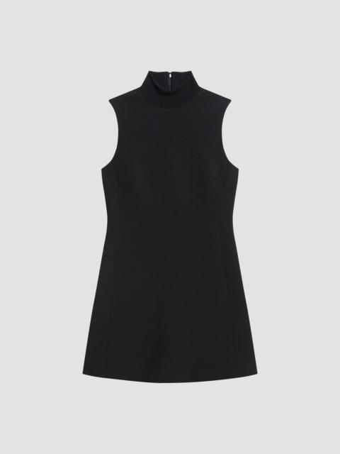 Theory Women's Turtleneck Sleeveless Mini Dress - Black