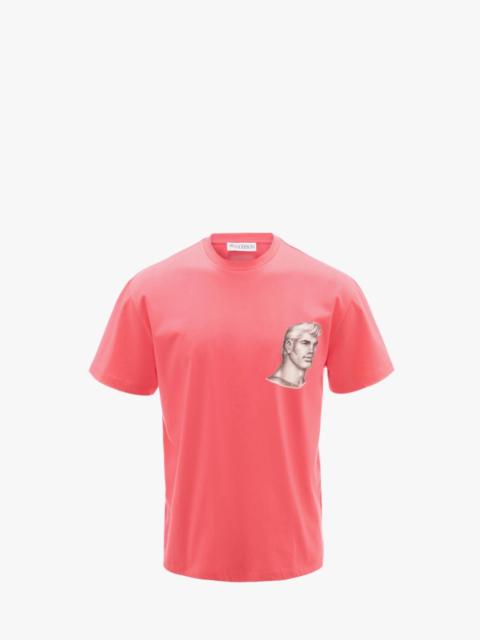 JW Anderson TOM OF FINLAND - CHEST ARTWORK FITTED SHORT SLEEVE T-SHIRT