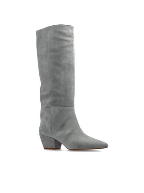 forte_forte suede knee-high boots