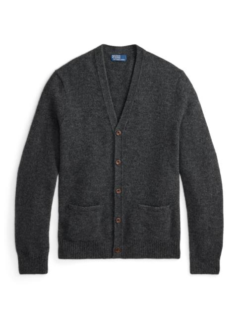 Polo Ralph Lauren Men's Wool-Alpaca-Blend Cardigan - Static Grey Heather
