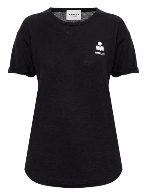 Isabel Marant Étoile logo-detail T-shirt