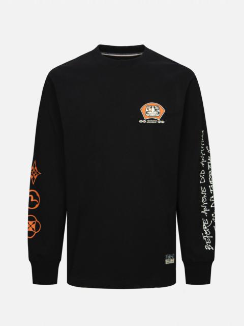 EVISU SEAGULL PRINT FASHION FIT SWEATSHIRT