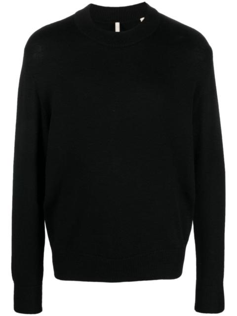SUNFLOWER crew-neck merino-wool jumper