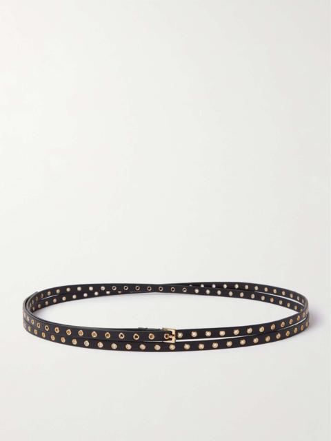 アクセサリーその他 ALAIA BIKER DOUBLE BELT IN NABUK Alaïa DOUBLE BIKER BELT IN NUBUCK | suitnegozi | REVERSIBLE
