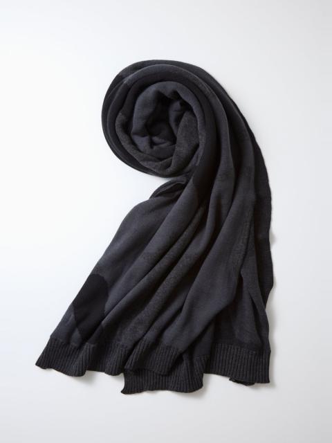 ROTOTO® ROTOTO - DUCK CAMO SCARF - CHARCOAL