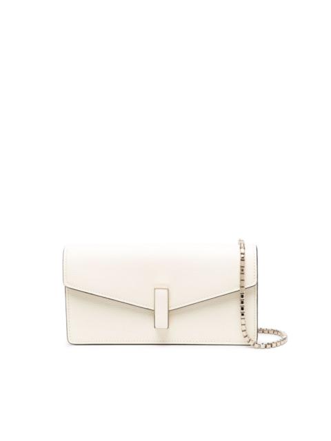 Valextra Iside leather clutch bag