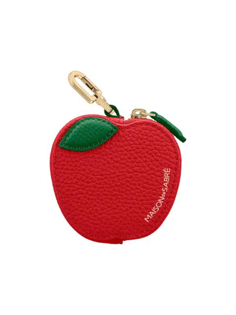 MAISON de SABRÉ Women's The Sabrémoji Fruit Coin Purse - Apple
