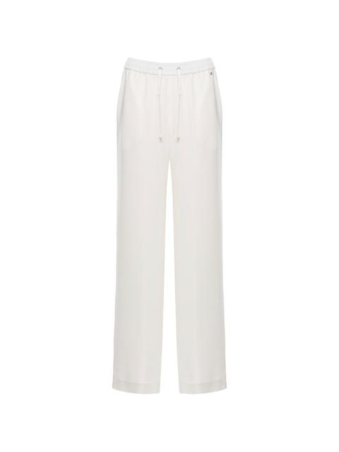 Herno drawstring-fastening palazzo pants
