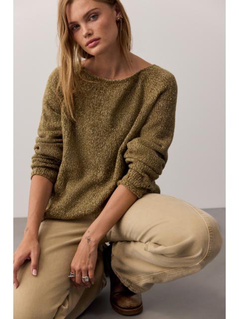 FREE PEOPLE Shoreline SoftSpun Knit Pullover