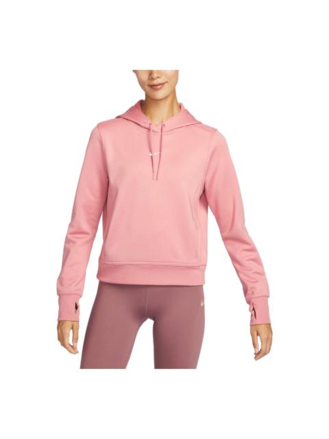 (WMNS) Nike Flight Fleece pullover hooded top 'Pink' FB5211-618