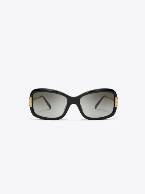 TORY BURCH Eleanor Rectangle Sunglasses