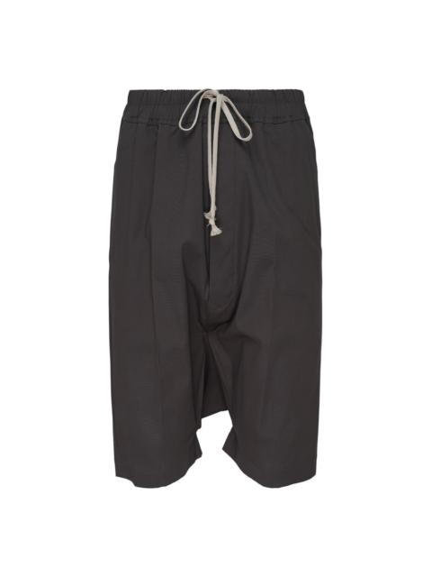 Rick Owens Pods Heavy Cady Shorts