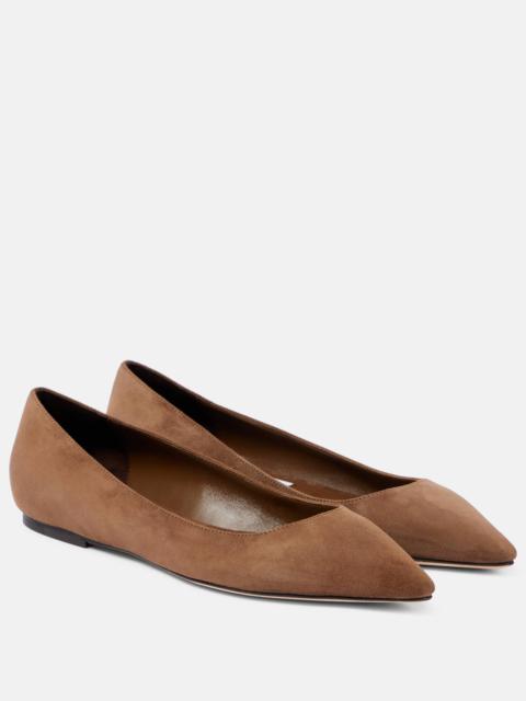 Romy suede ballet flats