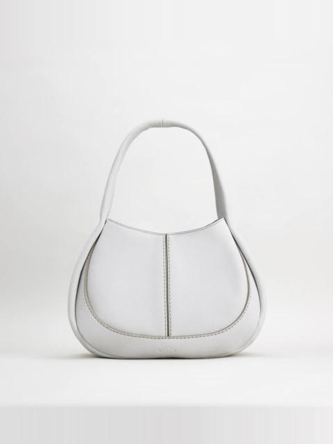 Tod's TOD'S SHIRT HOBO BAG SMALL - WHITE