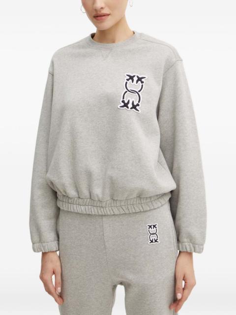 PINKO logo-patch sweatshirt