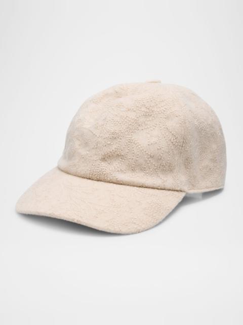 Loro Piana Embroidered Baseball Cap