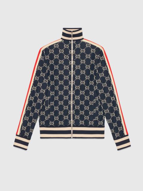 GG jacquard cotton jacket