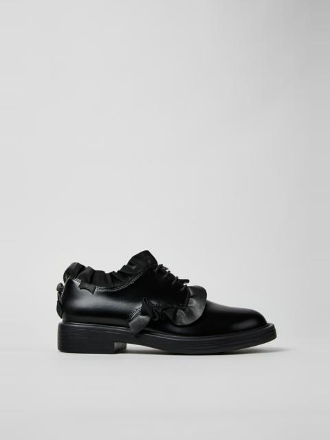 CAMPER Dean Black Leather Shoes for Men.