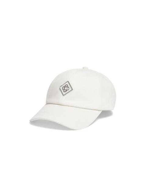 CASABLANCA Silver Logo Patch Cap | Casablanca Paris