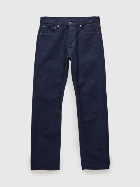 Pure Blue Japan 1178-ID Indigo x Black Sashiko Denim - Regular Straight Fit