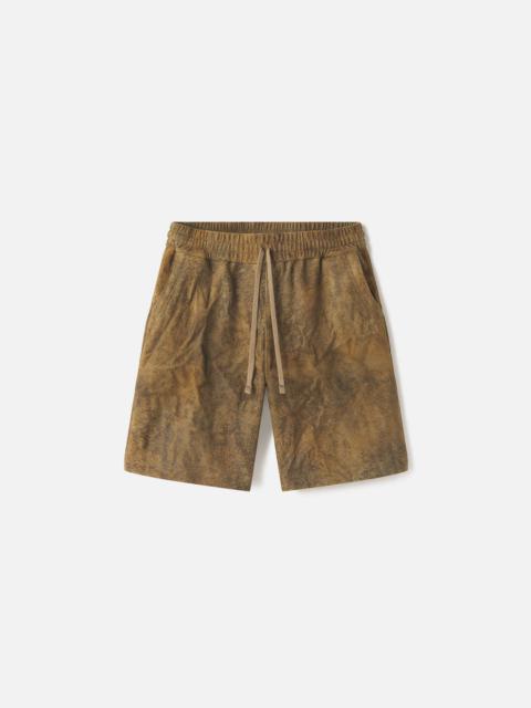 John Elliott LEATHER LA SHORTS
