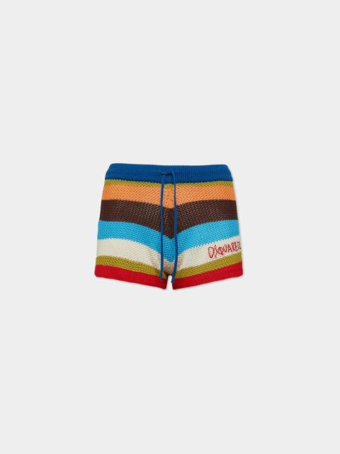 DSQUARED2 SUMMER LOVERS KNIT SHORTS