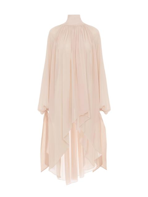 Chloé FLUID TUNIC DRESS IN SILK GEORGETTE