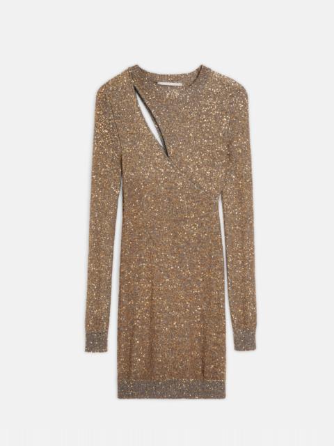 Stella McCartney Sequin Knit Mini Dress