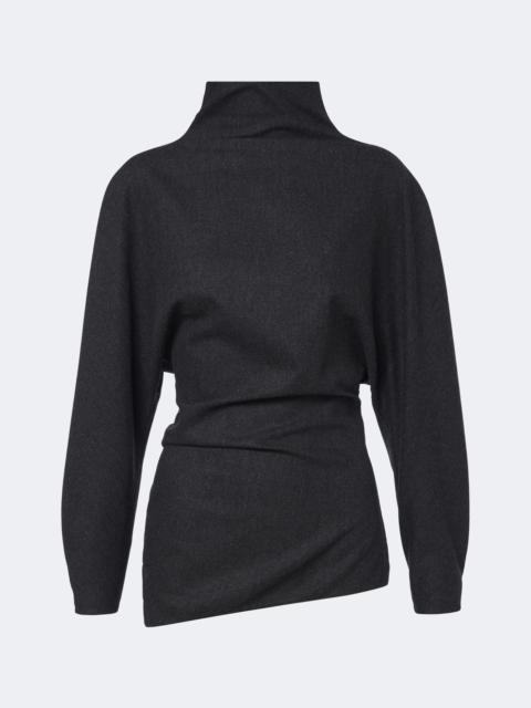 KHAITE Harlow wool and cashmere top