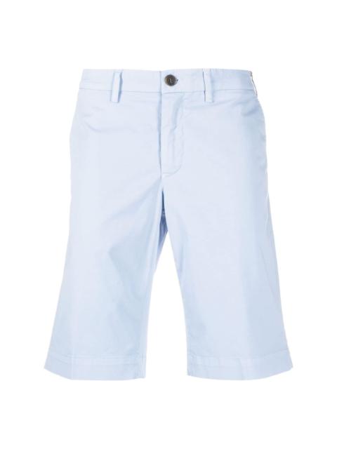 stretch-cotton Bermuda shorts