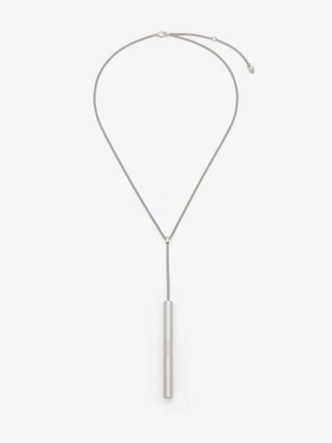Alexander McQueen T-Bar Chain Necklace