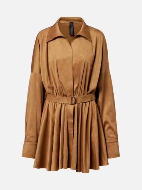 NORMA KAMALI Belted shirt dress