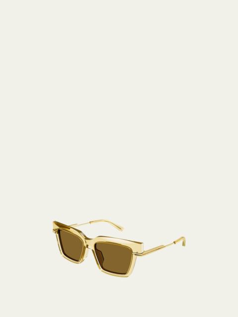 Bottega Veneta Acetate Cat-Eye Sunglasses