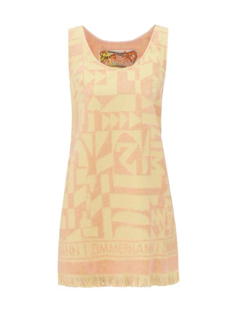 Zimmermann SOLSTICE TOWELLING MINI DRESS