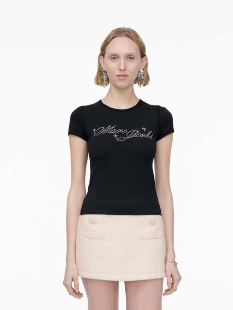 Marc Jacobs CHARM LOGO SHRUNKEN TEE