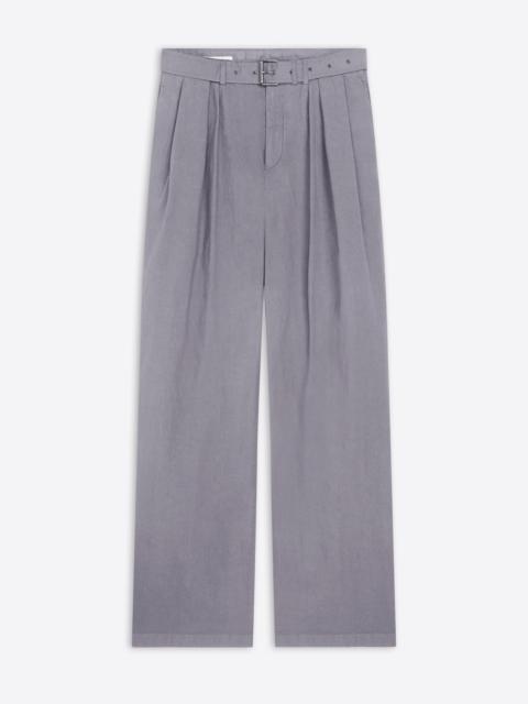 Dries Van Noten BELTED OVERDYED PANTS