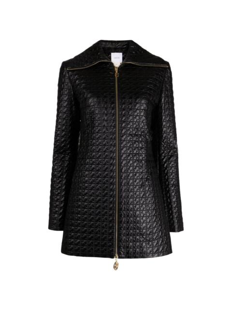 PATOU JP-quilted zip-up jacket