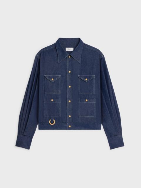 CELINE shirt IN COTTON DENIM
