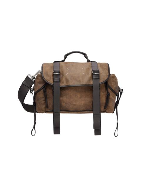 Maison Margiela Brown High Tech Small Messenger Bag