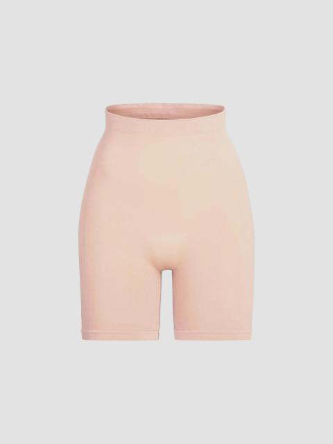 SKIMS Women's Seamless Sculpt Mid-Thigh Short - Ochre