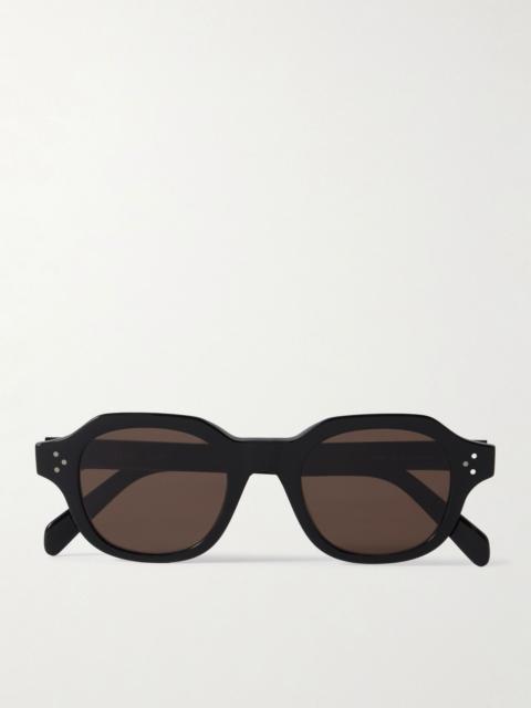 CELINE D-frame acetate sunglasses Black