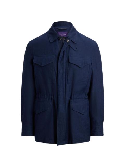 Ralph Lauren flap-pocket jacket