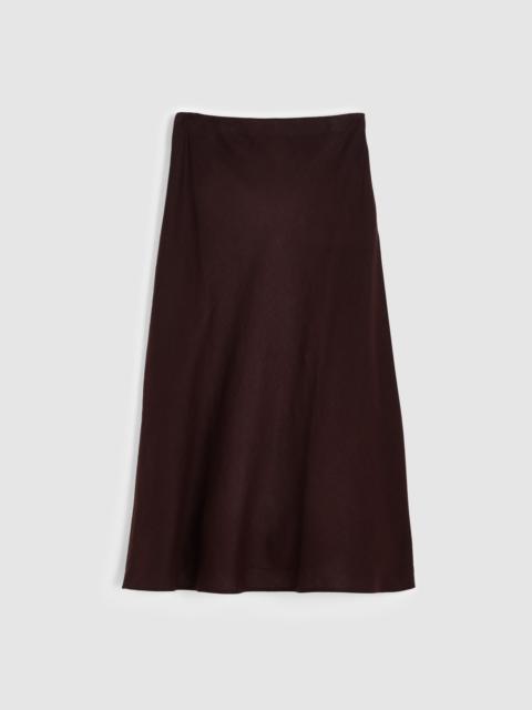 Madewell Linen Maxi Slip Skirt