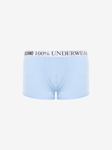 Moschino BOXER IN STRETCH JERSEY 100% MOSCHINO