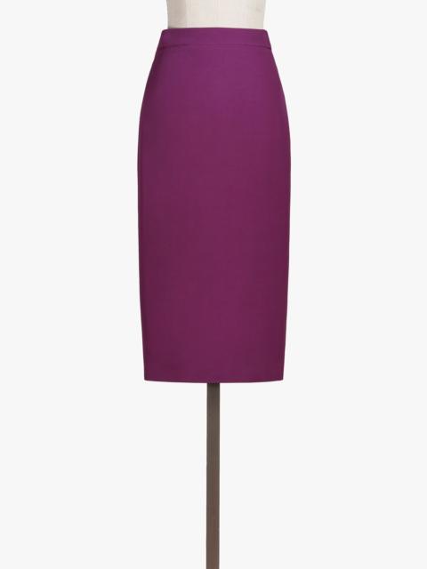 Max Mara VIADANA Wool and silk midi skirt
