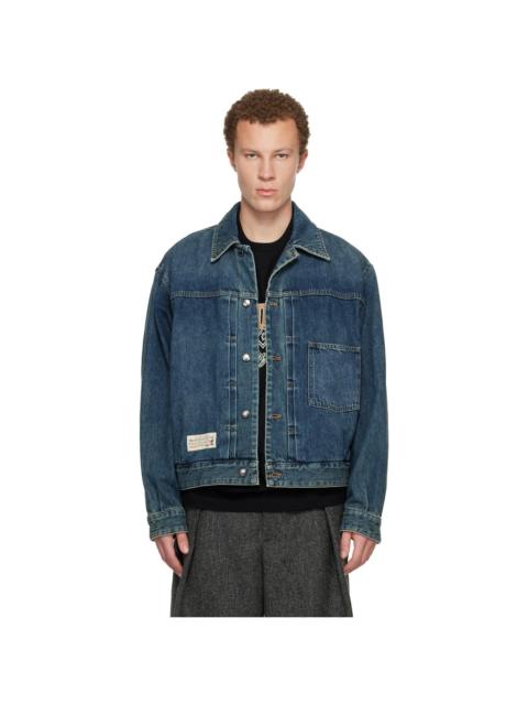 Wooyoungmi Blue Work Wear Denim Jacket