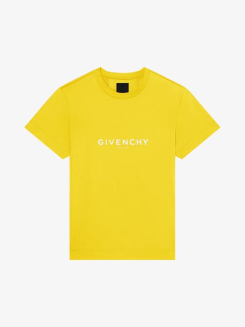 GIVENCHY REVERSE SLIM T-SHIRT IN COTTON