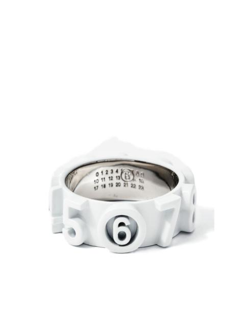 MM6 Maison Margiela 3d-brand ring