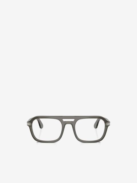 Persol double-bridge pilot glasses